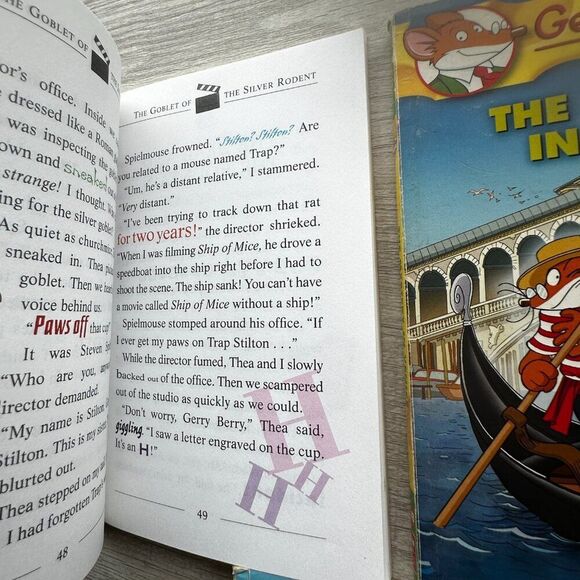 Scholastic book bundle of 3 Geronimo Stilton paperback books - Picture 7 of 7